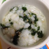 離乳食☆ほうれん草チーズのお粥